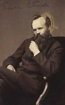 Portrait of Søren Lund (1852–1933) – memorial page
