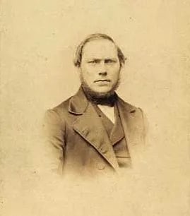Portrait of Søren Pedersen (1826–1898) – memorial page