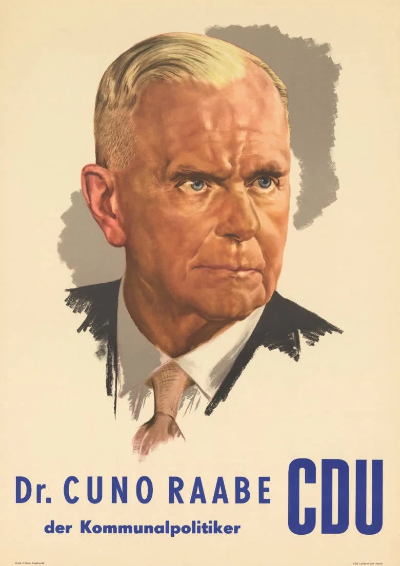Porträt von Cuno Raabe (1888–1971) – Gedenkseite