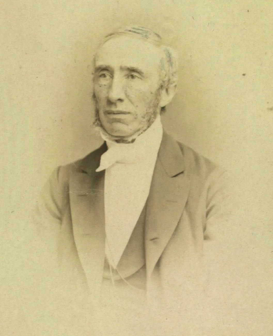 Porträt von Rasmus Theodor Fenger (1816–1889) – Gedenkseite