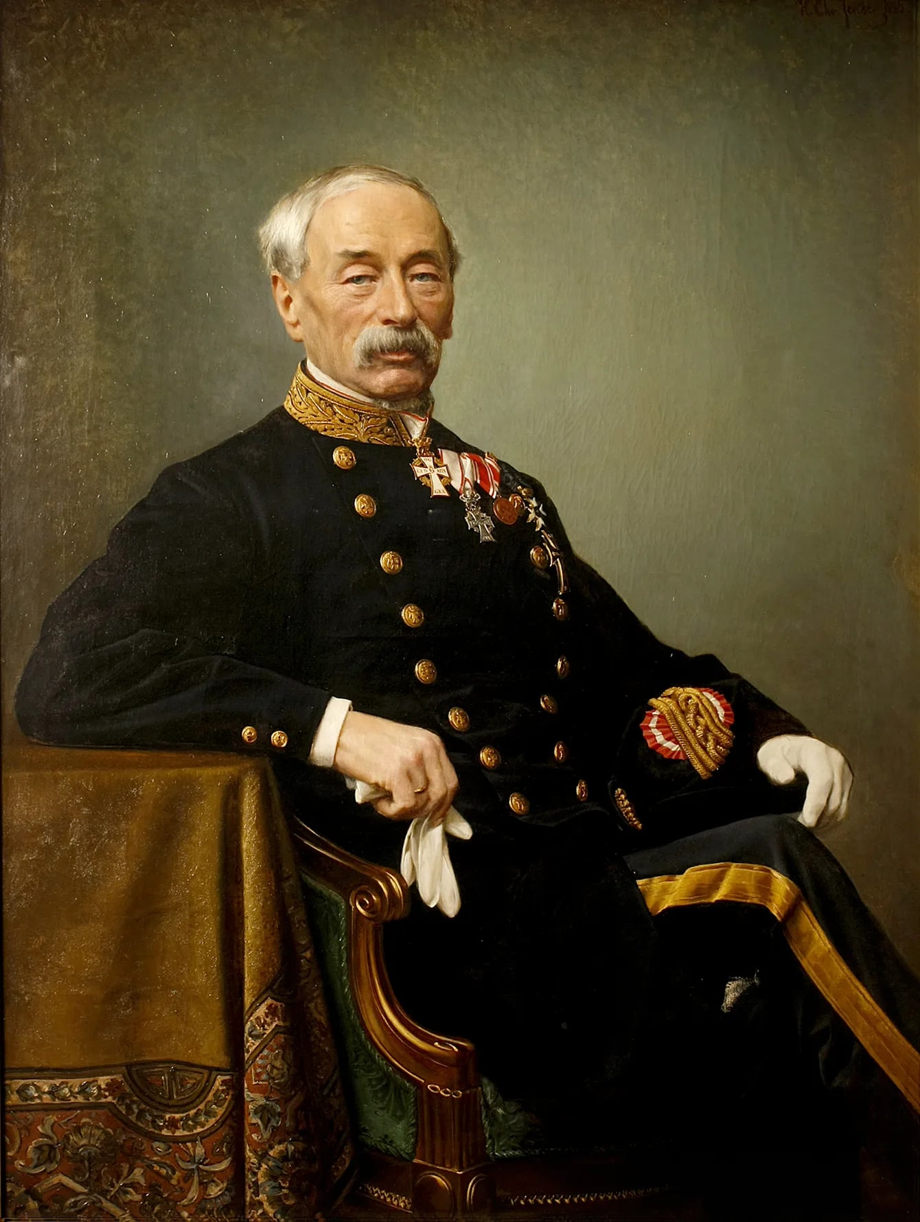 Portrait of Ulrich Christian von Schmidten (1815–1886) – memorial page