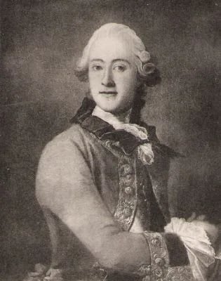 Porträt von Ulrik Christian Kaas (1729–1808) – Gedenkseite