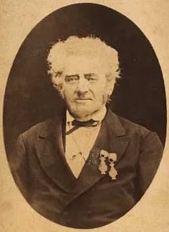 Porträt von Frederik Hammer (1791–1877) – Gedenkseite