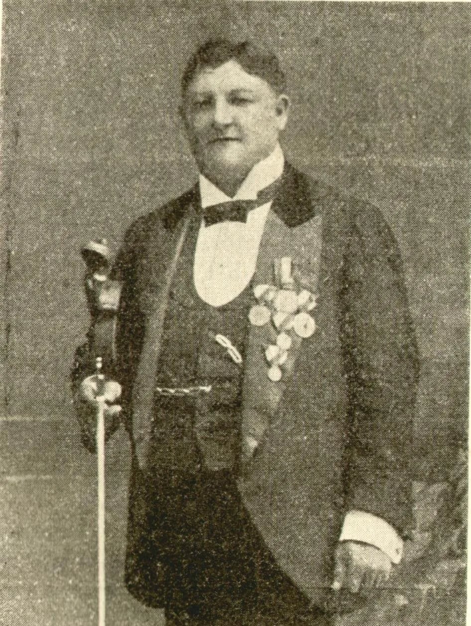 Porträt von Antal Kóczé (1872–1926) – Gedenkseite