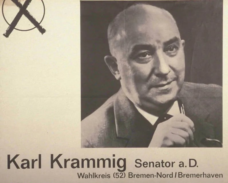 Portrait of Karl Krammig (1908–1991) – memorial page