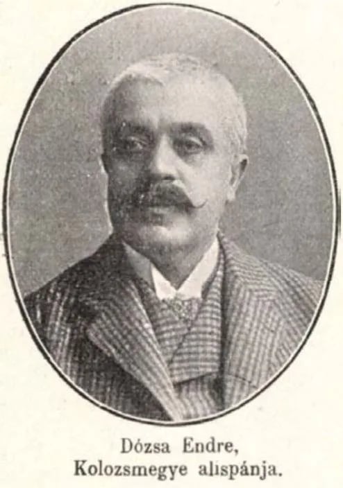 Portrait of Endre Dózsa (1857–1944) – memorial page