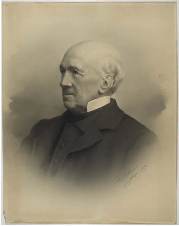 Porträt von Ernest Naville (1816–1909) – Gedenkseite