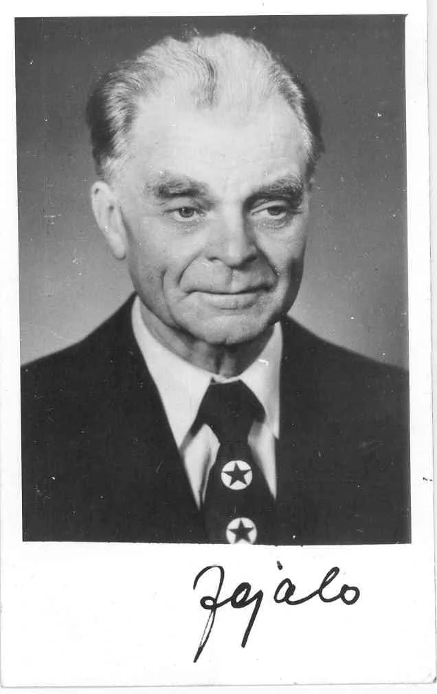 Porträt von Jaan Ojalo (1914–2004) – Gedenkseite