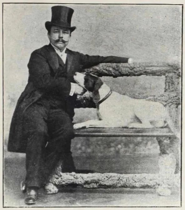 Porträt von József Fónagy (1859–1913) – Gedenkseite