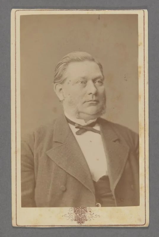 Porträt von Ludvig Teodor Brogren (1827–1897) – Gedenkseite