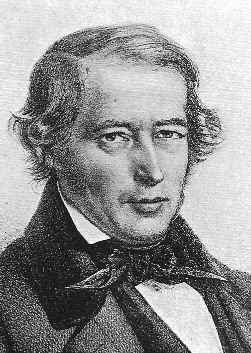 Porträt von Jakob Steiner (1796–1863) – Gedenkseite