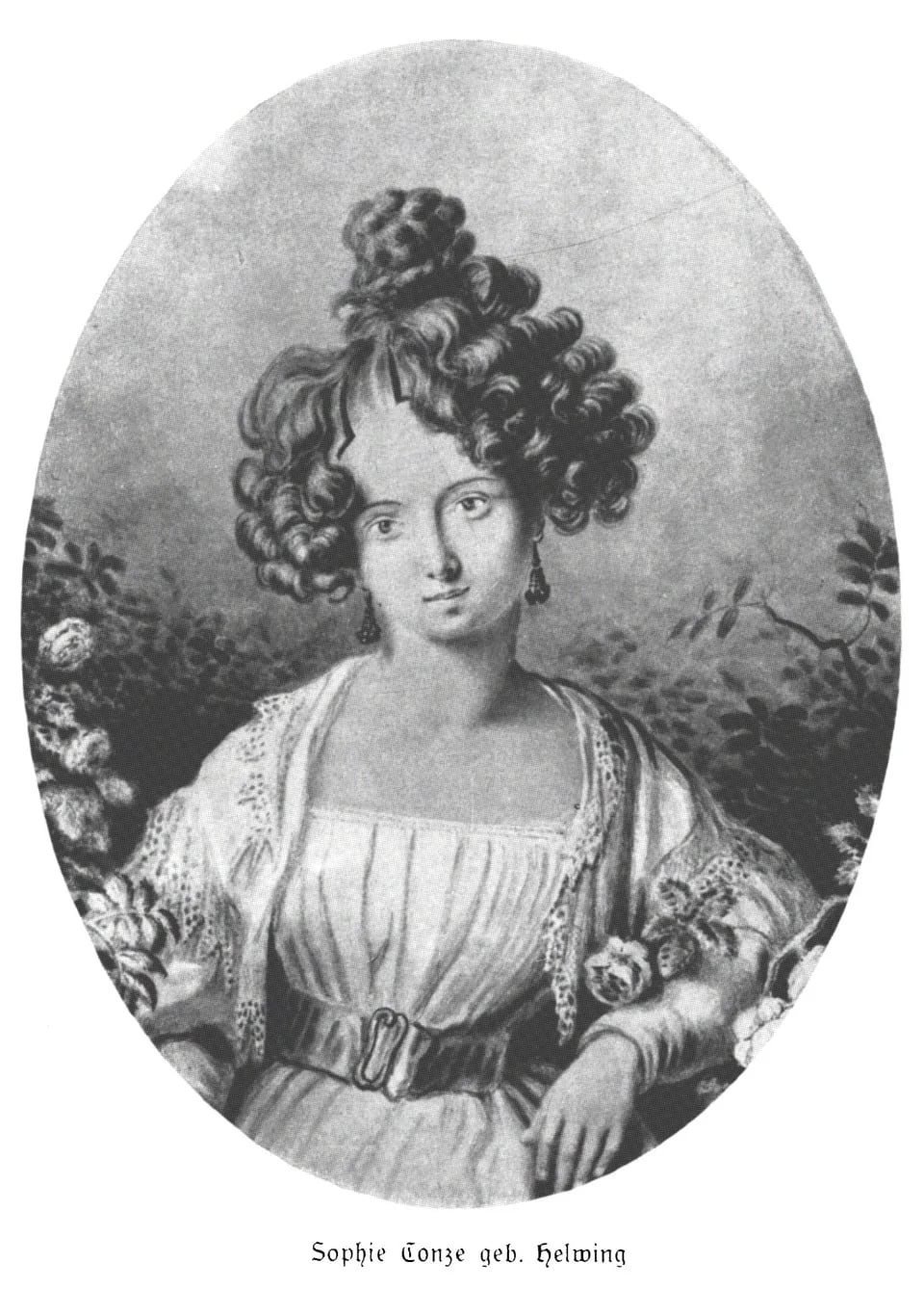 Portrait of Sophie Helwing (1808–1862) – memorial page