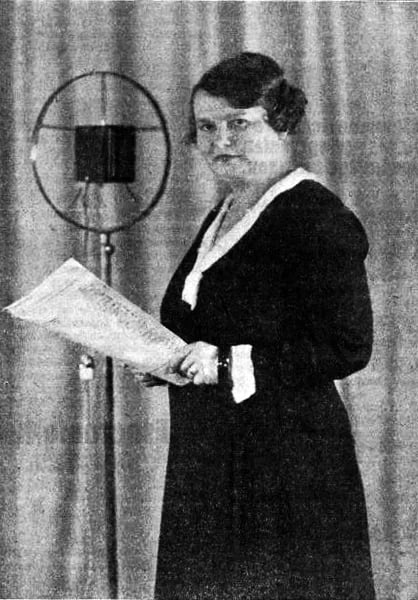Porträt von Marie Strejčková-Šamlová (1891–1970) – Gedenkseite