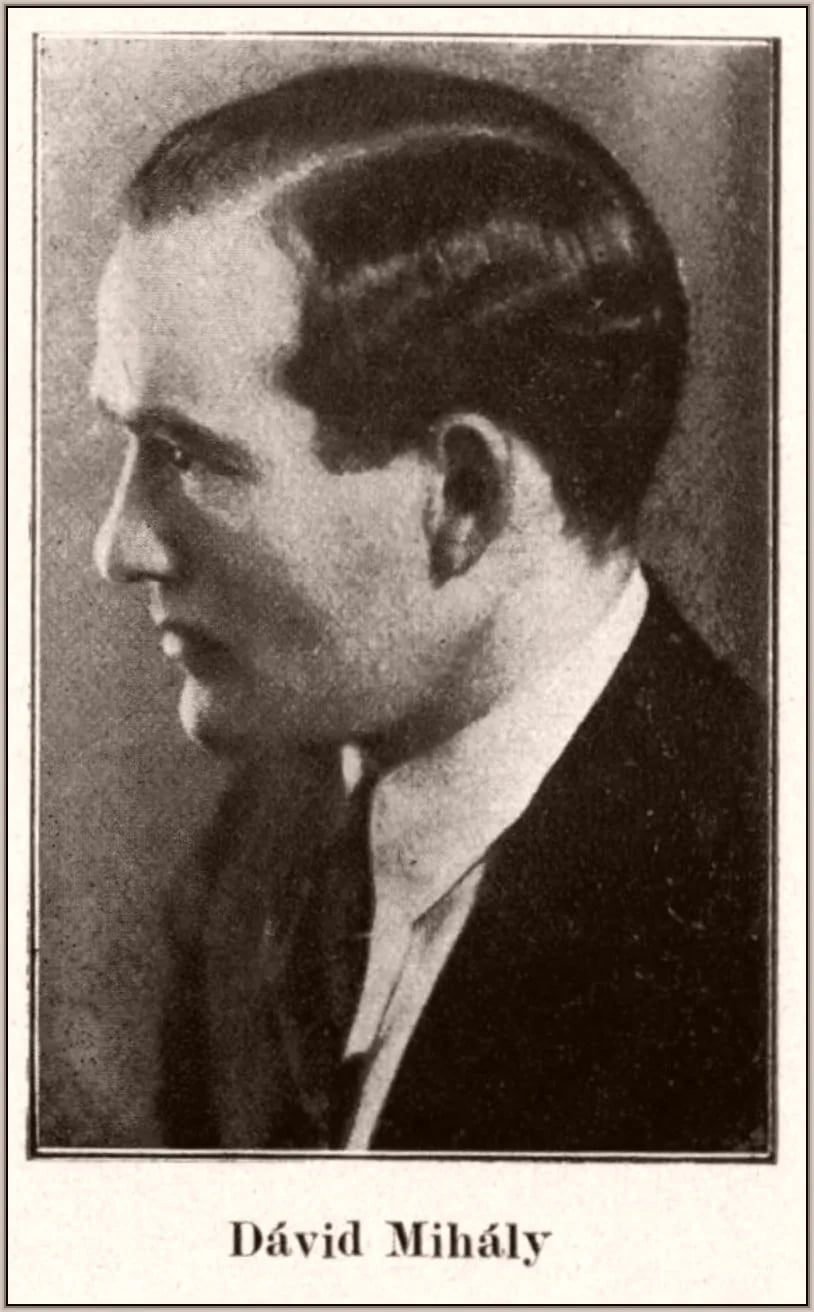 Porträt von Mihály Dávid (1898–1965) – Gedenkseite