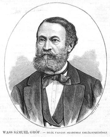 Portrait of Sámuel Wass (1814–1879) – memorial page