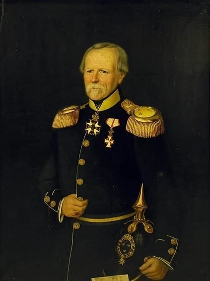 Porträt von Birger von Hall (1788–1865) – Gedenkseite
