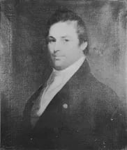Porträt von Martin D. Hardin (1780–1823) – Gedenkseite