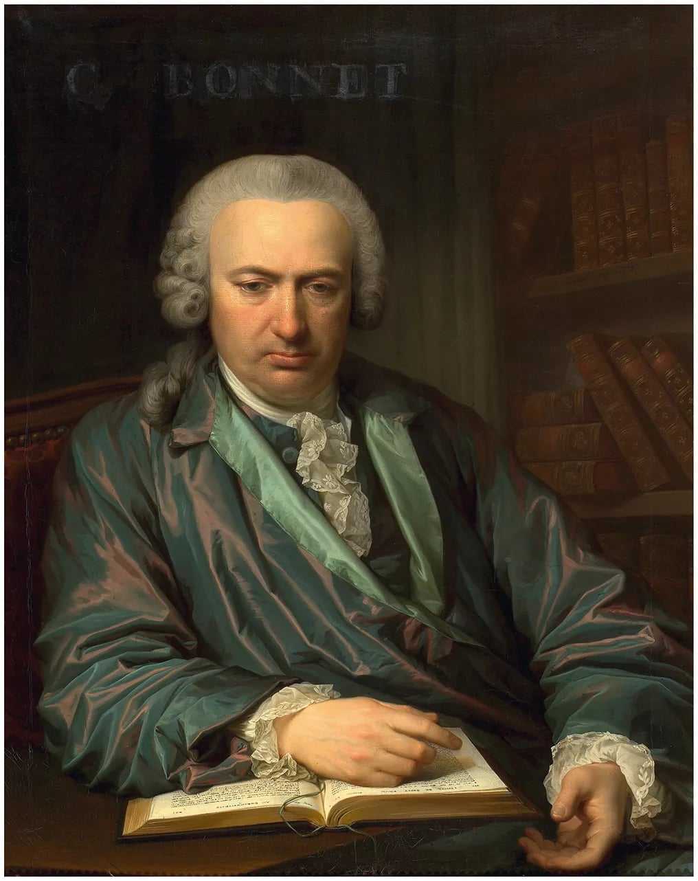 Porträt von Charles Bonnet (1720–1793) – Gedenkseite