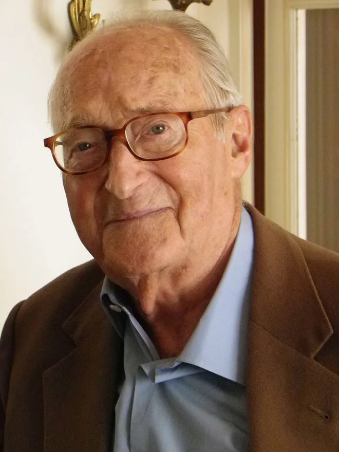 Porträt von Alain Decaux (1925–2016) – Gedenkseite