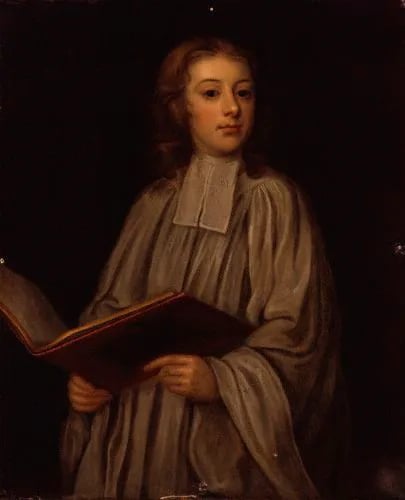 Portrait of William Croft (1678–1727) – memorial page