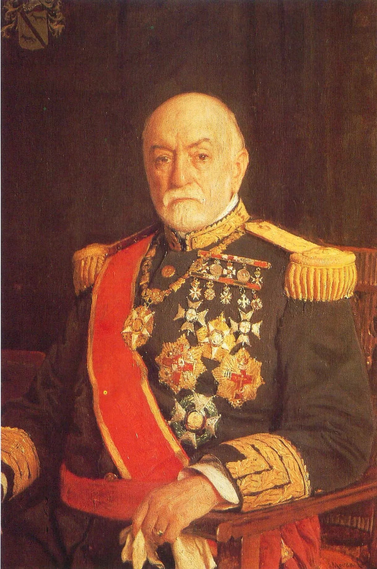 Porträt von José López Domínguez (1829–1911) – Gedenkseite