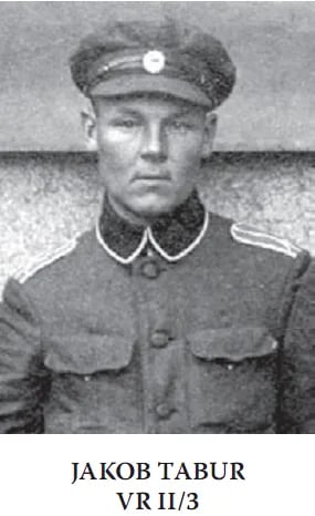 Portrait of Jakob Tabur (1892–1919) – memorial page