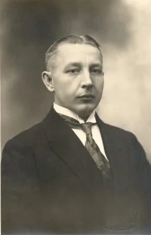 Porträt von Kaarel Kirde (1892–1953) – Gedenkseite