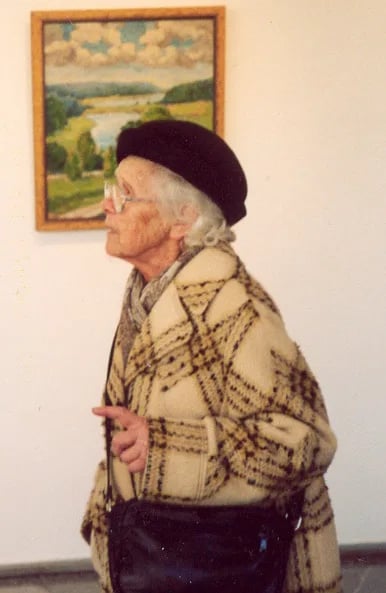 Porträt von Linda Viiding (1906–2003) – Gedenkseite