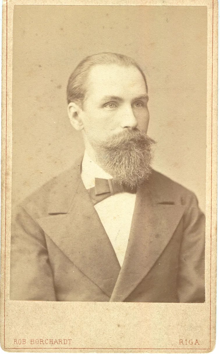 Porträt von Peter Abel (1848–1920) – Gedenkseite