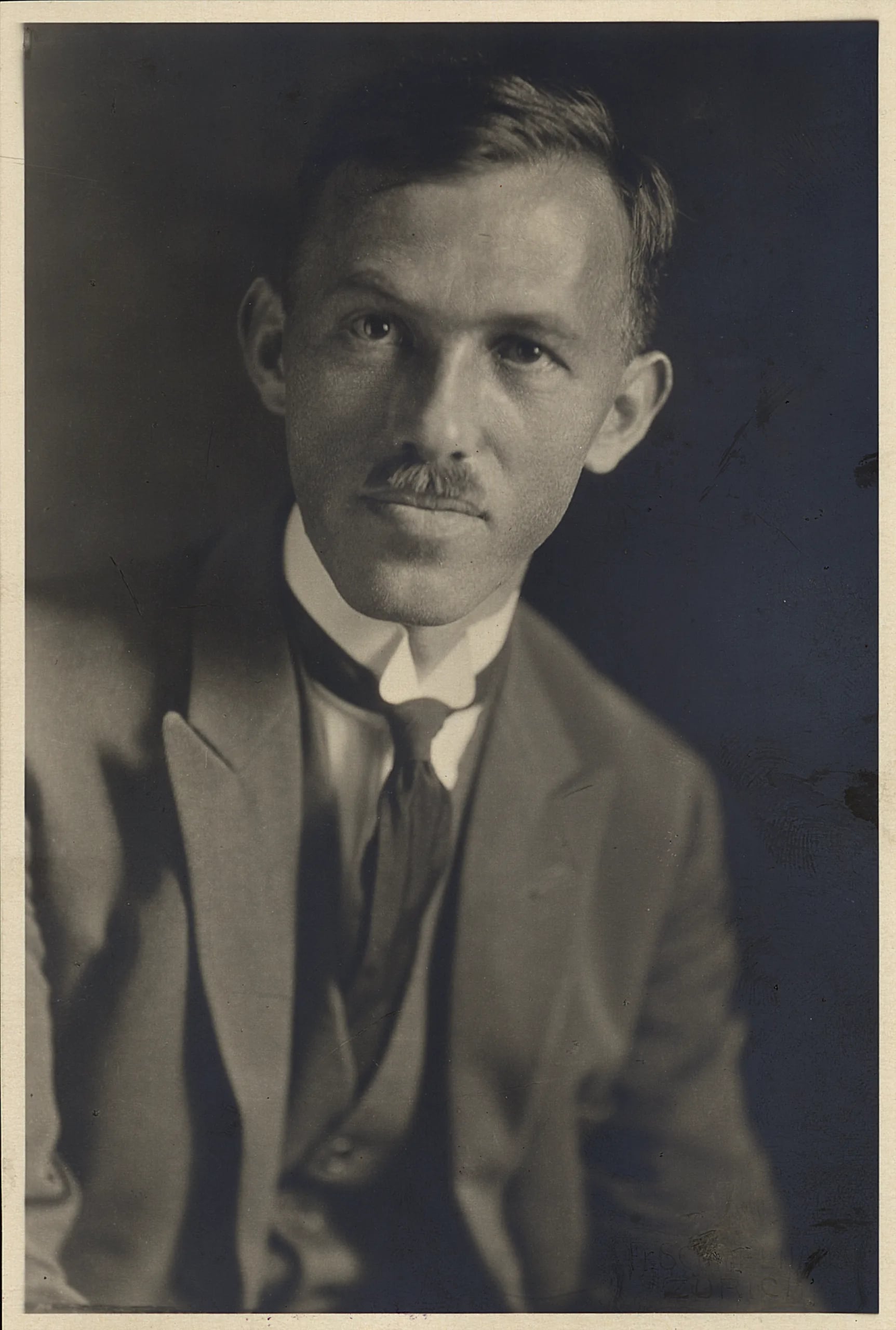 Portrait of Eduard Imhof (1895–1986) – memorial page