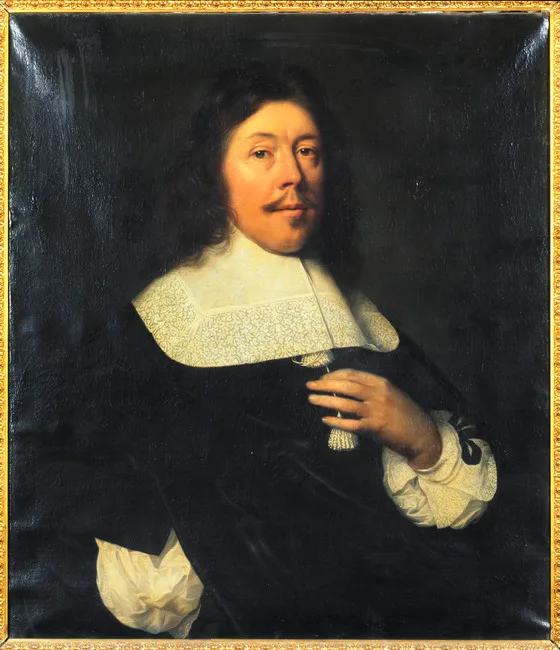Porträt von Hieronymus van Tuyll van Serooskerken (1615–1669) – Gedenkseite