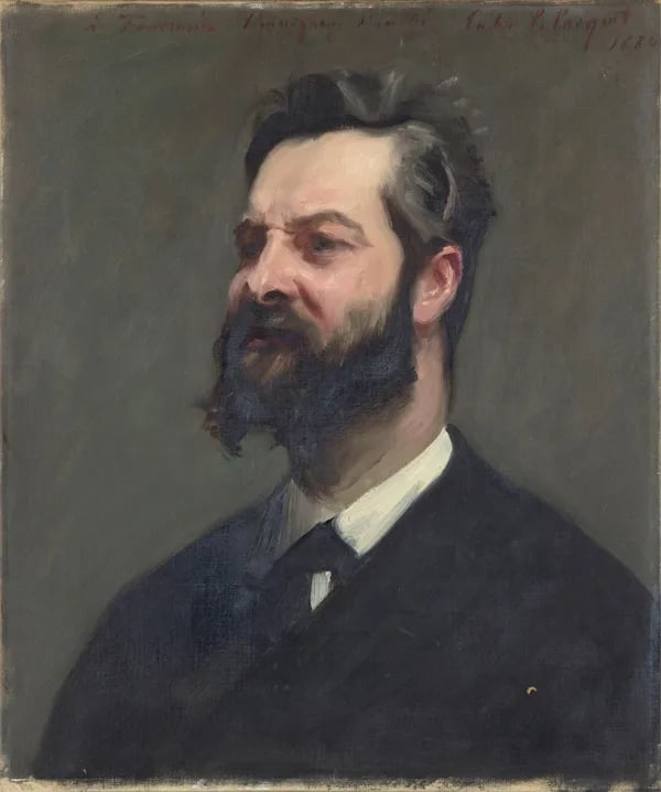 Portrait of Louis de Fourcaud (1851–1914) – memorial page