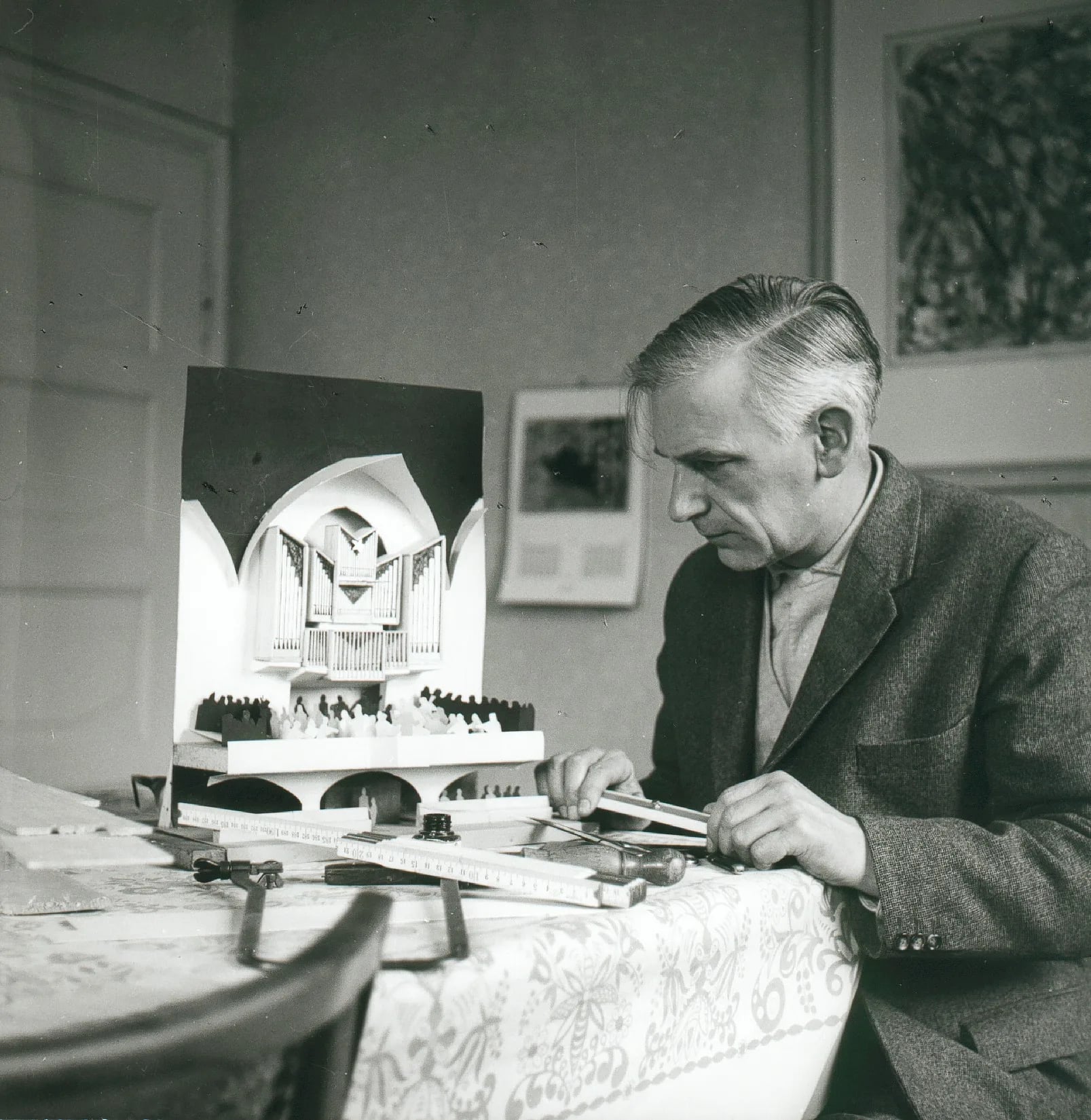 Portrait of Helmut Bornefeld (1906–1990) – memorial page