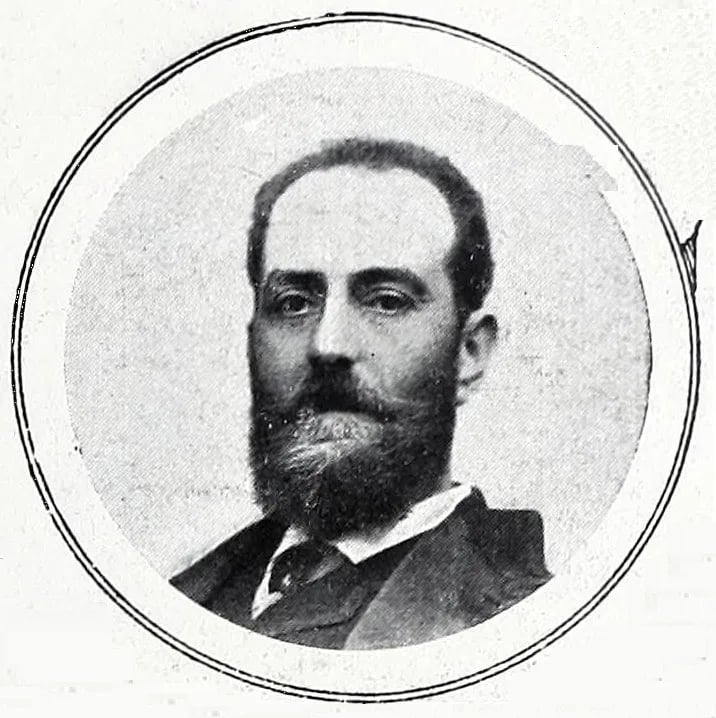 Porträt von Adolfo Merelles Caula (1843–1911) – Gedenkseite