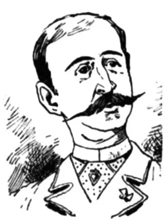 Porträt von Charles de Vaux (1843–1915) – Gedenkseite