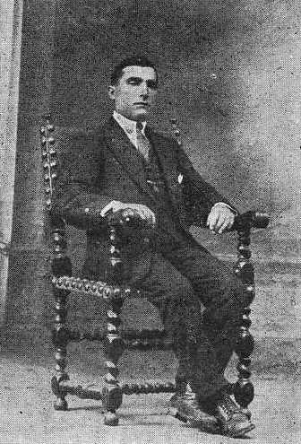 Porträt von José Vázquez Grela (1886–1936) – Gedenkseite