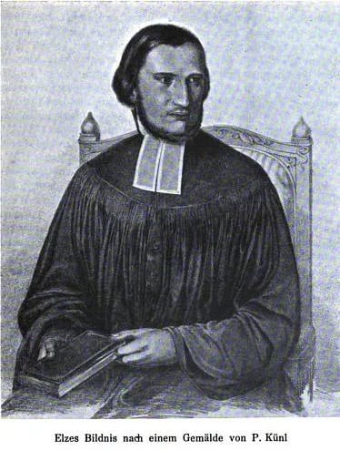 Portrait of Theodor Elze (1823–1900) – memorial page