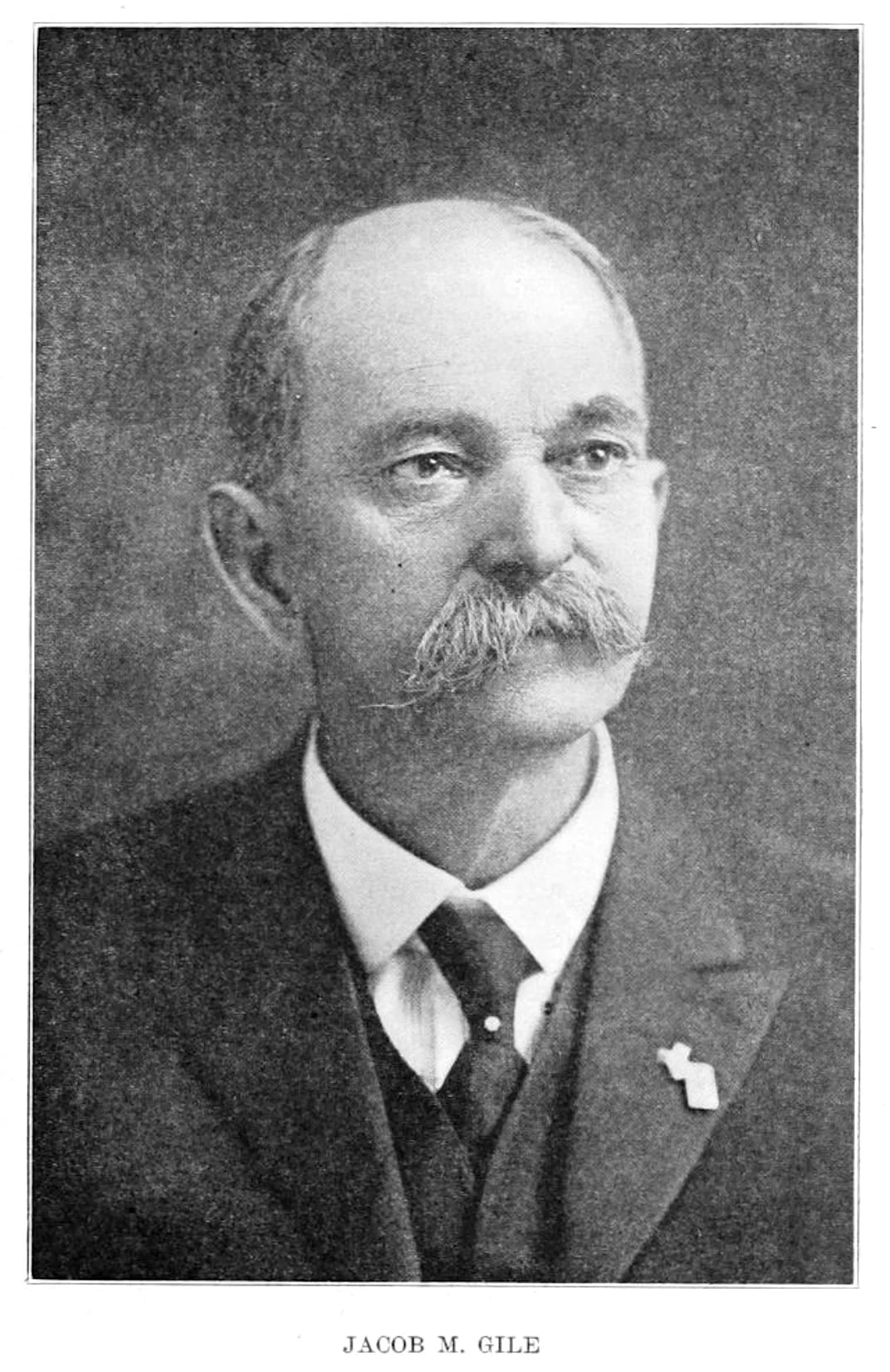 Porträt von Jacob M. Gile (1848–1937) – Gedenkseite
