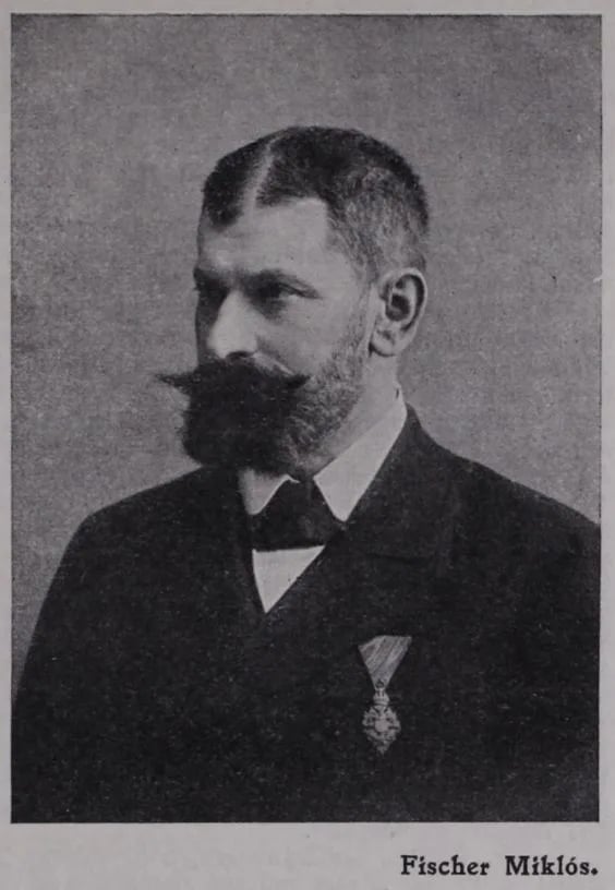 Portrait of Miklós Fischer (1855–1930) – memorial page