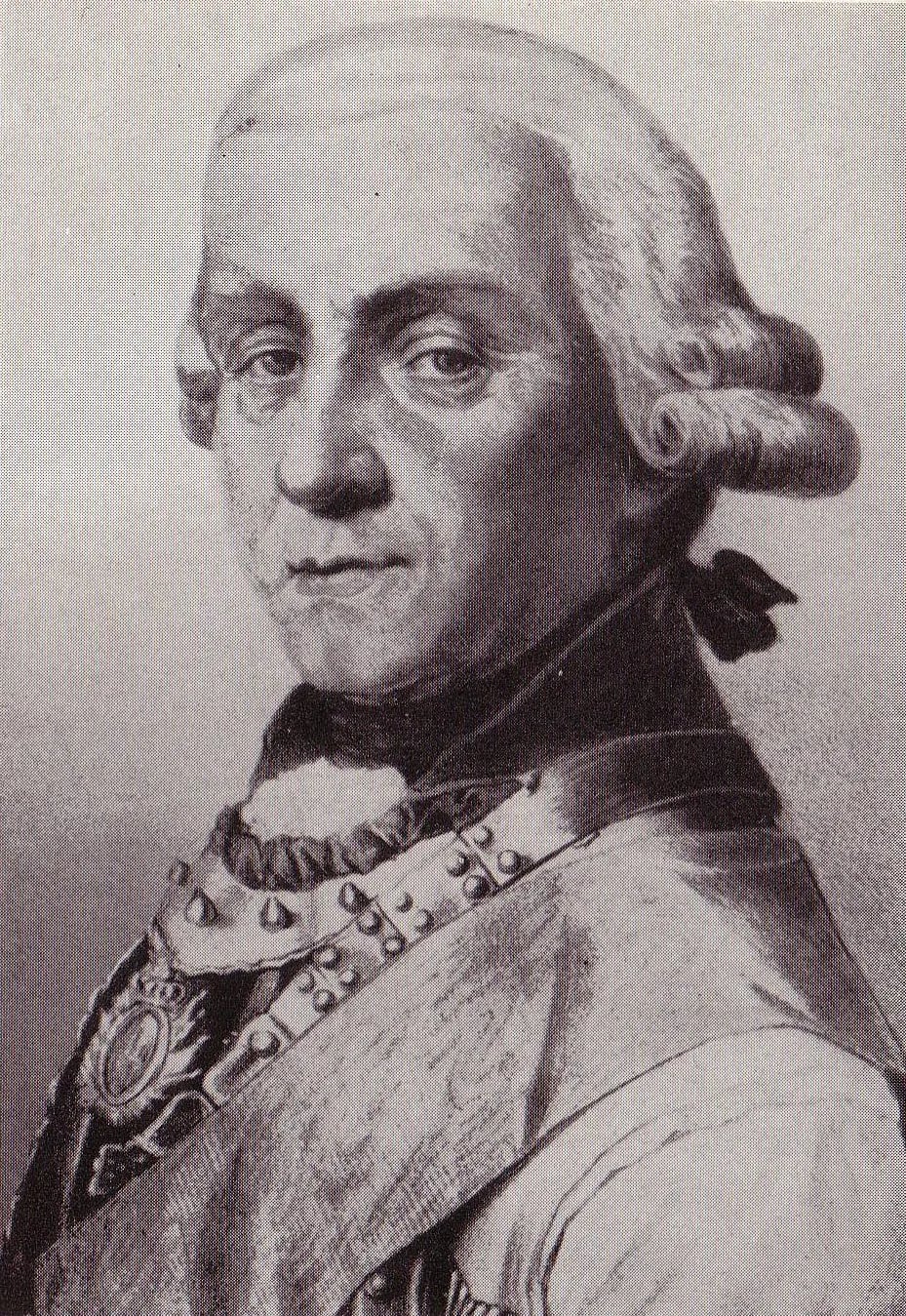 Portrait of Joachim Bernhard von Prittwitz (1726–1793) – memorial page