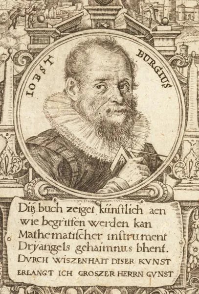 Porträt von Jost Bürgi (1552–1632) – Gedenkseite