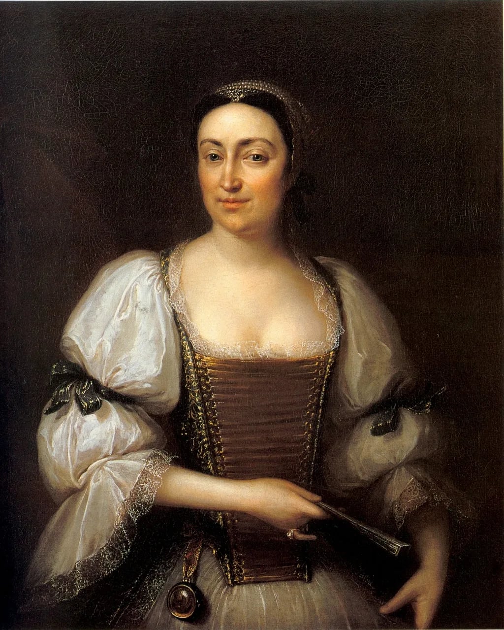 Porträt von Judit Osztroluczky (1690–1766) – Gedenkseite