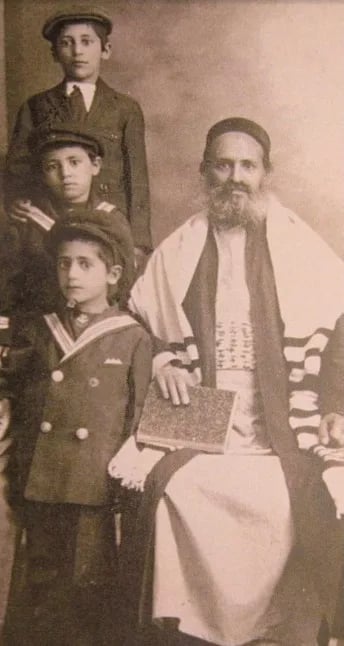 Porträt von Avraham Al-Naddaf (1866–1940) – Gedenkseite