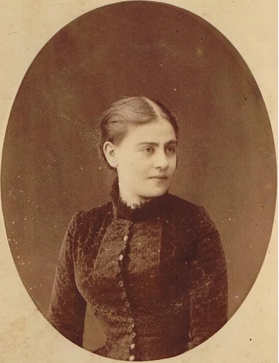 Porträt von Olga Hankin (1852–1942) – Gedenkseite