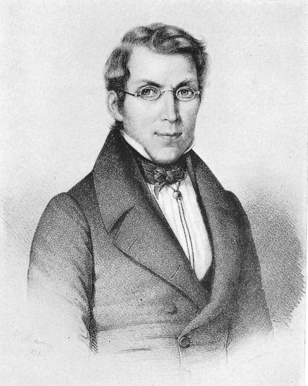 Porträt von Alexandre Vinet (1797–1847) – Gedenkseite
