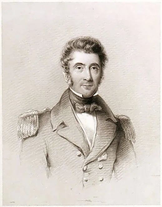 Porträt von Henry Ducie Chads (1788–1868) – Gedenkseite