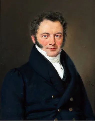 Porträt von Friedrich Gotschalk (1786–1869) – Gedenkseite