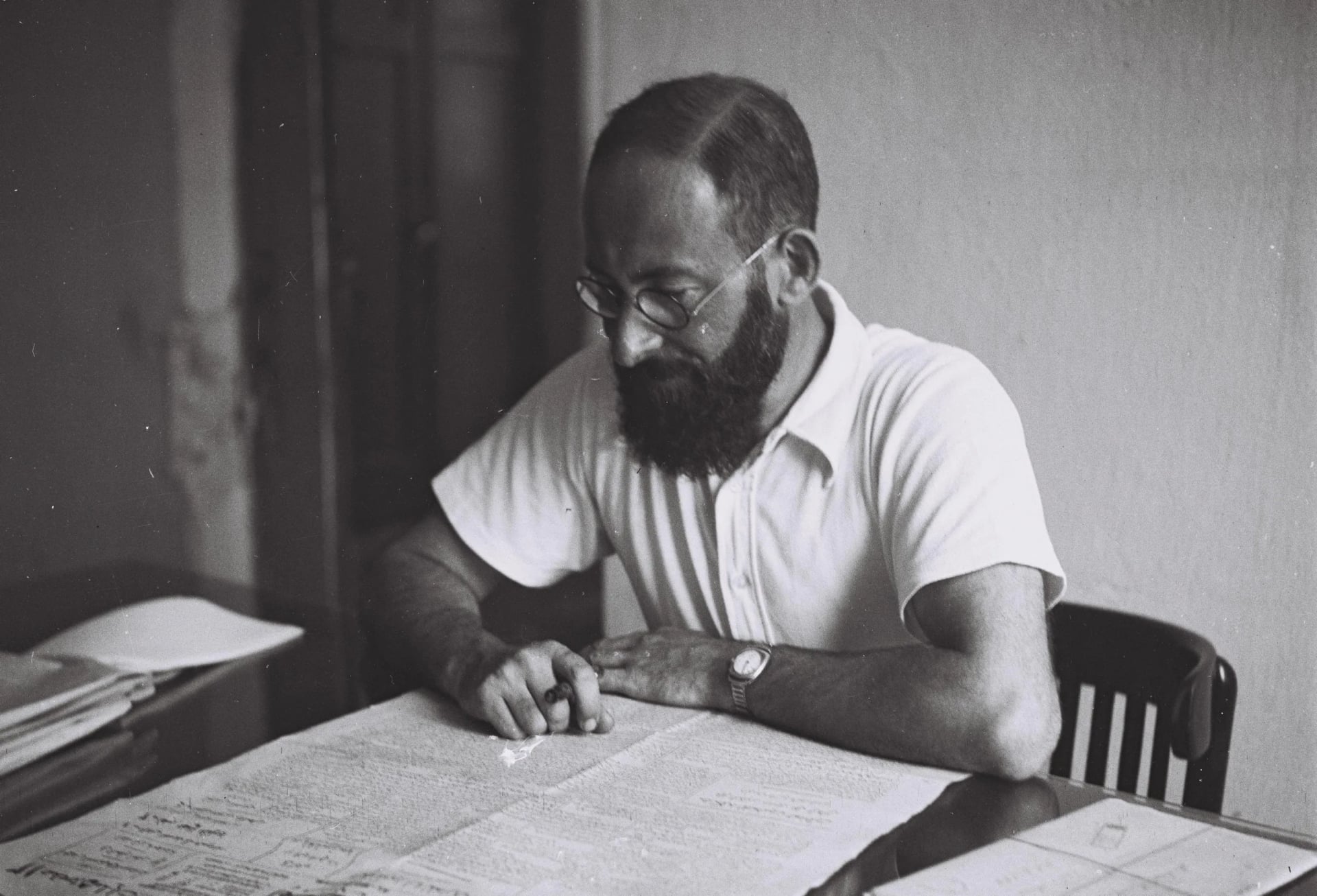 Portrait of Michael Asaf (1896–1984) – memorial page
