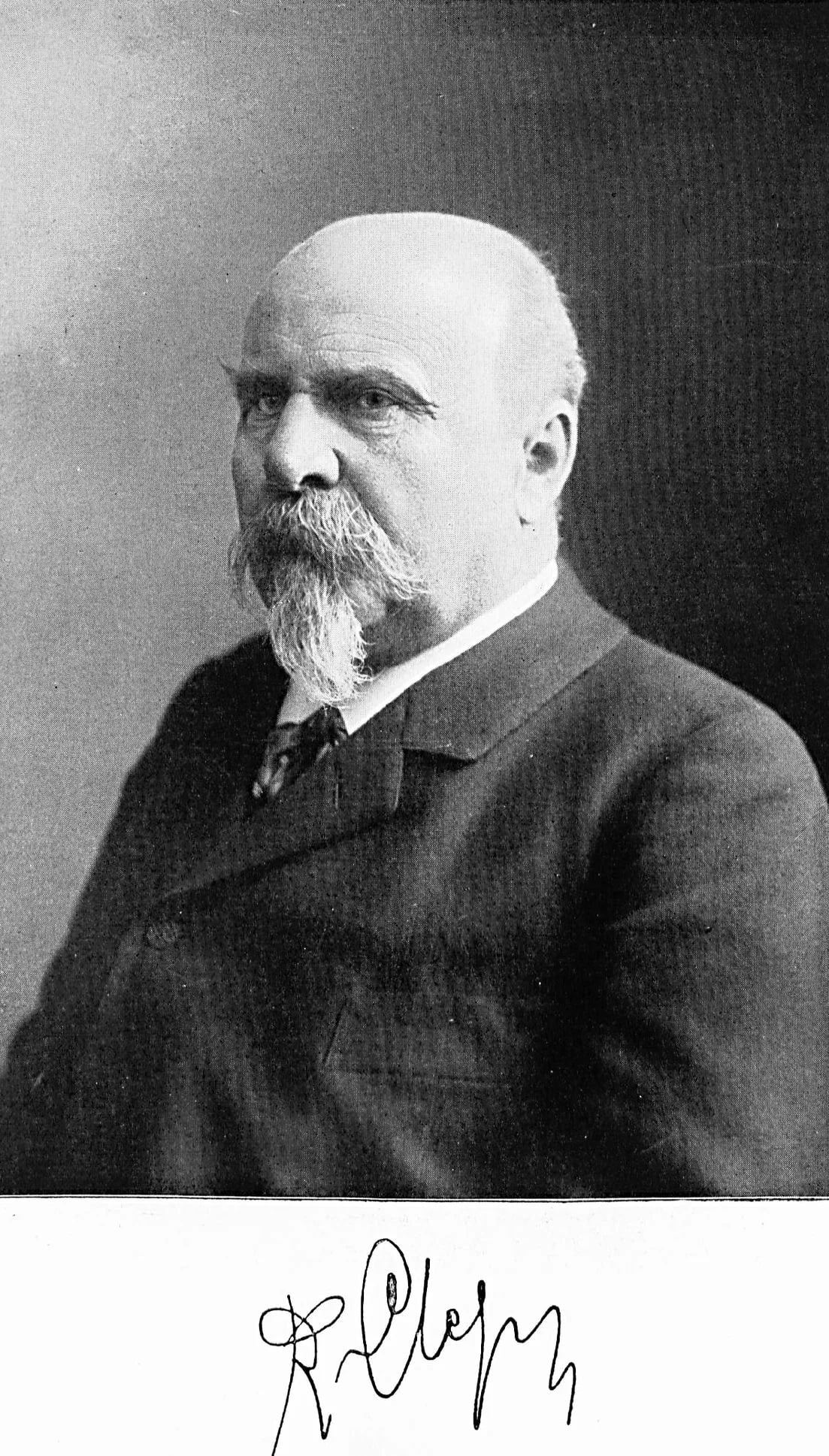 Portrait of Reinhold Cleß (1839–1907) – memorial page