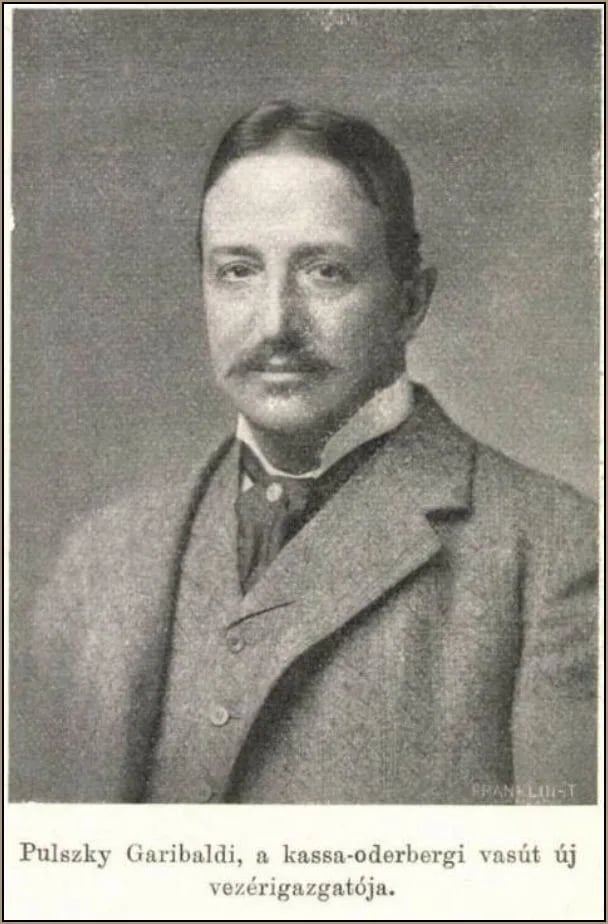 Portrait of Garibaldi Pulszky (1861–1926) – memorial page